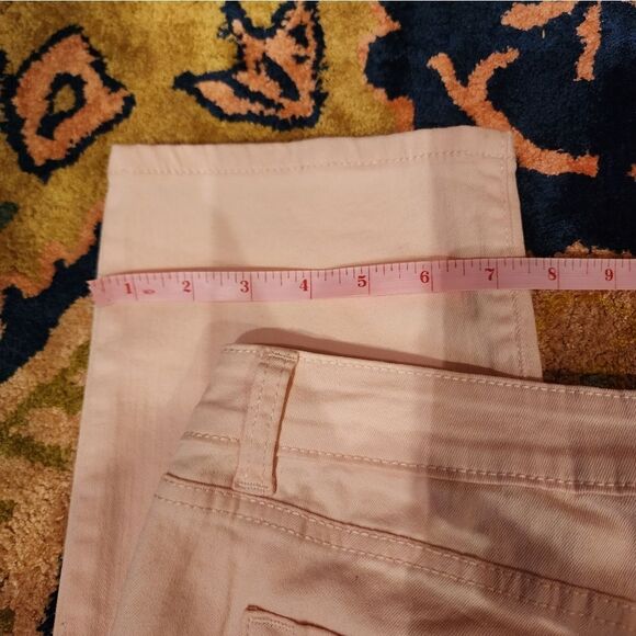 New Croft & Barrow Stretch Short Pink Jeans Size 10 - Picture 9 of 10